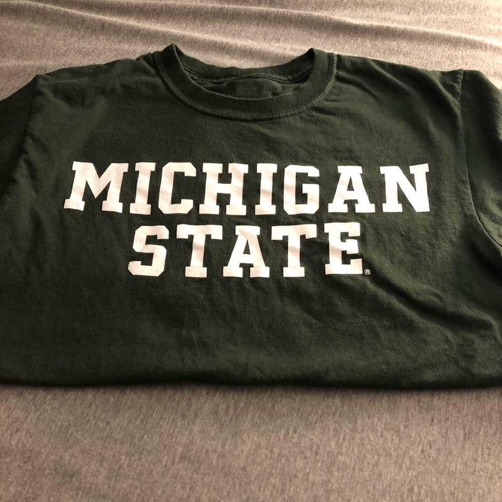 Green Michigan State t-shirt